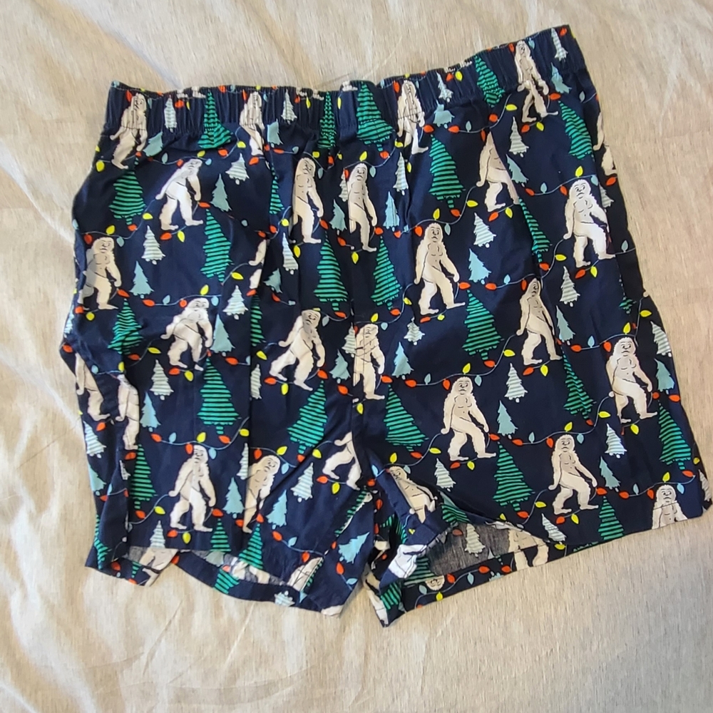 Blue Christmas abominable snowman